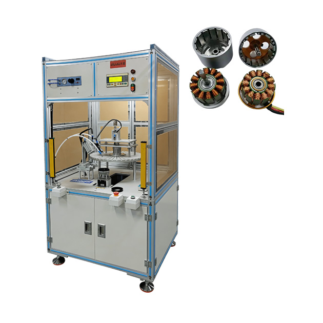 外转子自动点胶插磁钢机