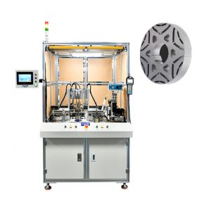 异型电机转子自动插磁钢机