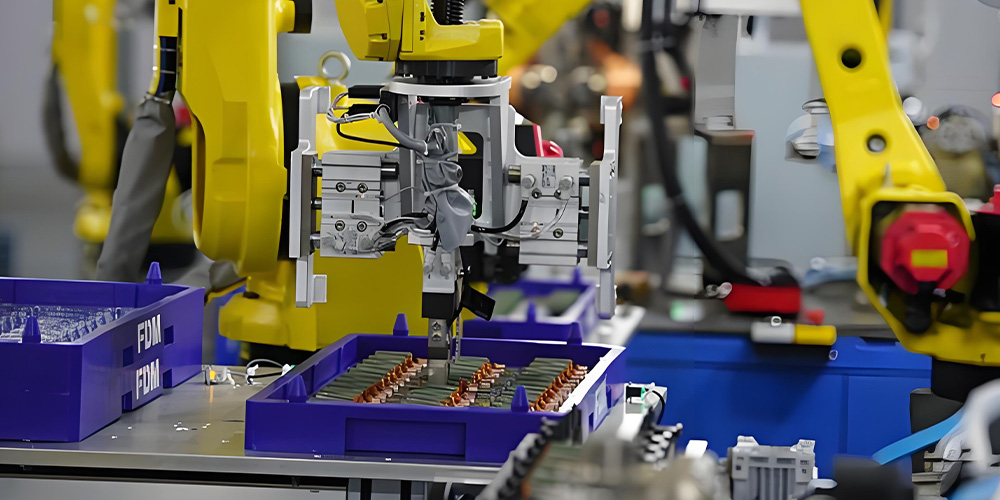 Video examples of automated assembly lines for power tool motors!